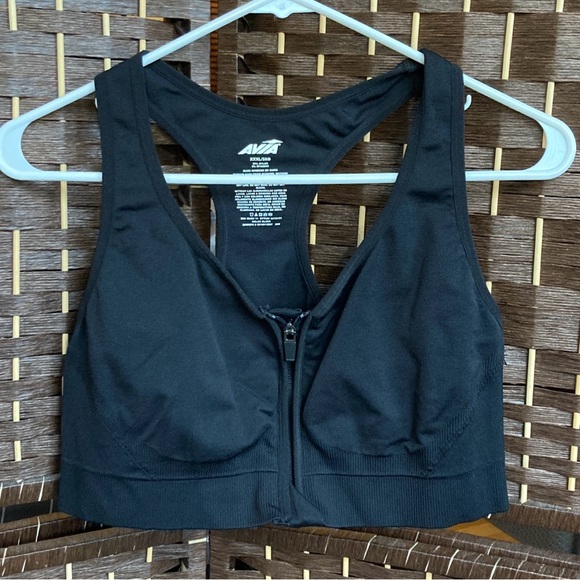 ‼️$5 add-on‼️ Black Avia Sports Bra sz XXXL/3X - Picture 1 of 4